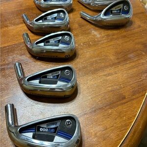 Adams GT500 Silver and Blue Golf Irons